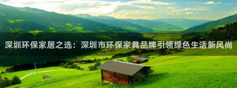 杏耀平台已注册入口：深圳环保家居之选：深圳市环保家具品牌引领